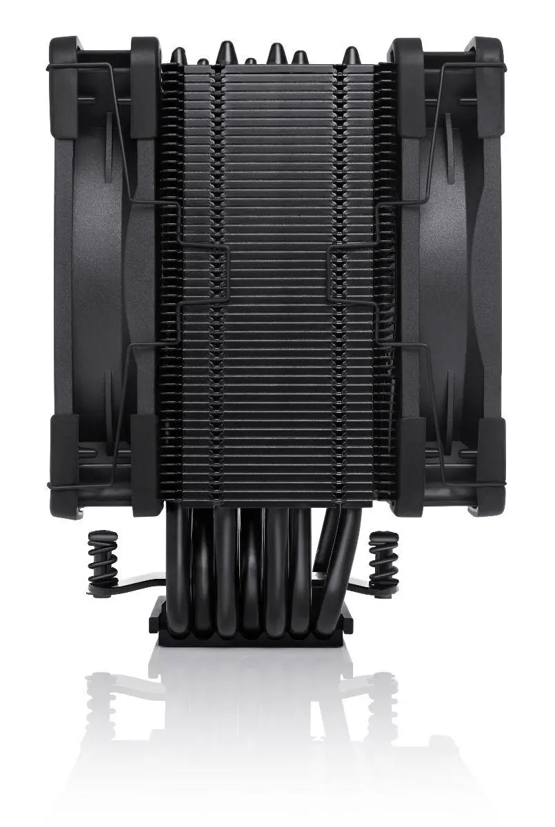 Noctua охладител CPU Cooler NH-U12A chromax.black Dual Fans - LGA1700/2066/1200/AMD - image 2