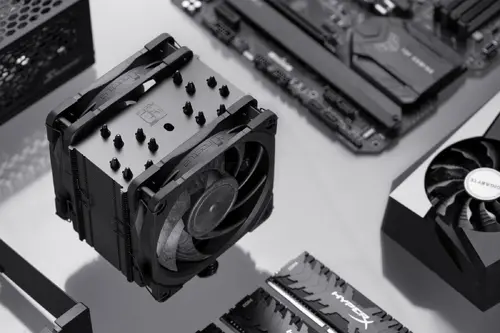 Noctua охладител CPU Cooler NH-U12A chromax.black Dual Fans - LGA1700/2066/1200/AMD - image 4