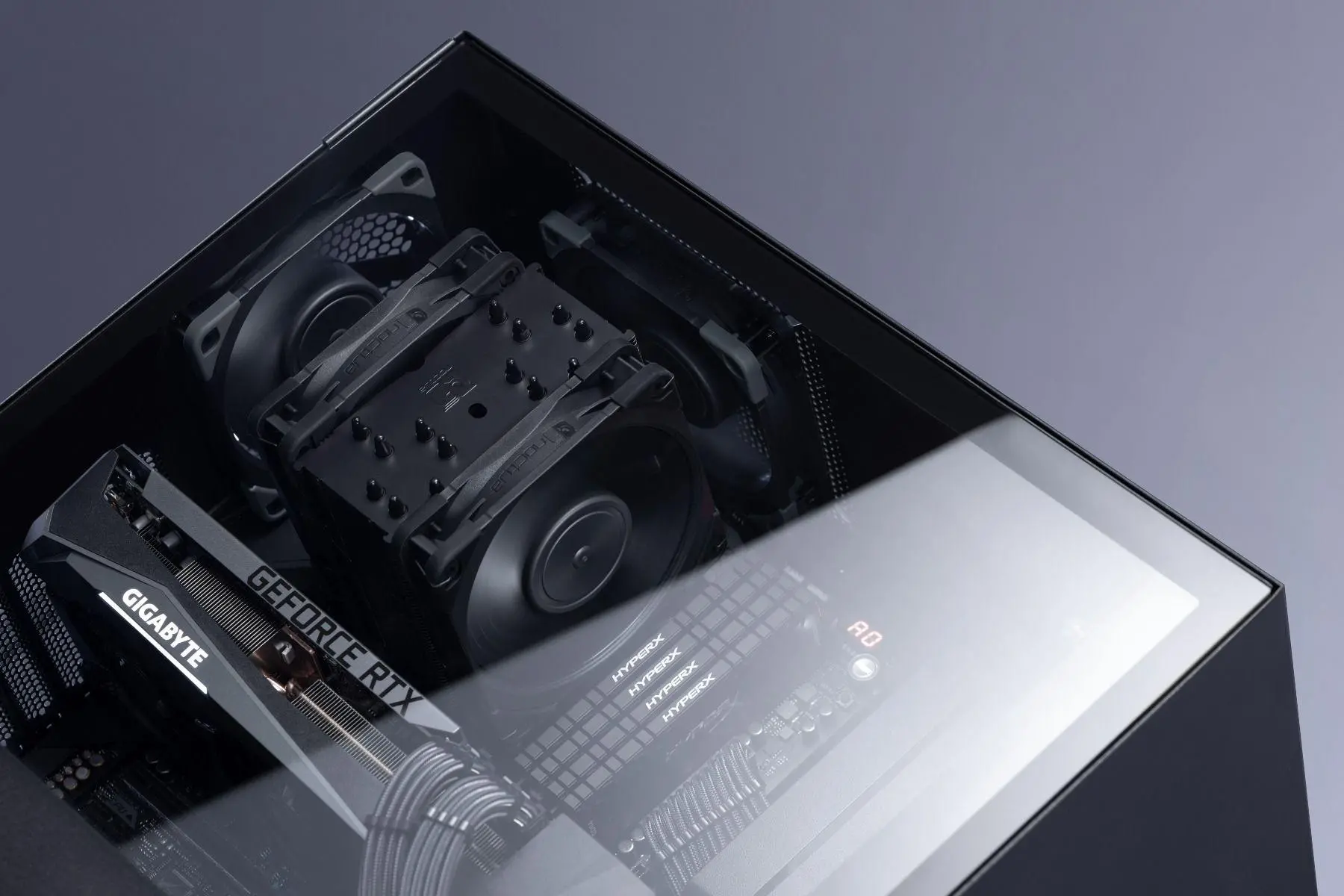 Noctua охладител CPU Cooler NH-U12A chromax.black Dual Fans - LGA1700/2066/1200/AMD - image 5