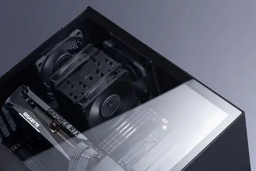 Noctua охладител CPU Cooler NH-U12A chromax.black Dual Fans - LGA1700/2066/1200/AMD - image 5
