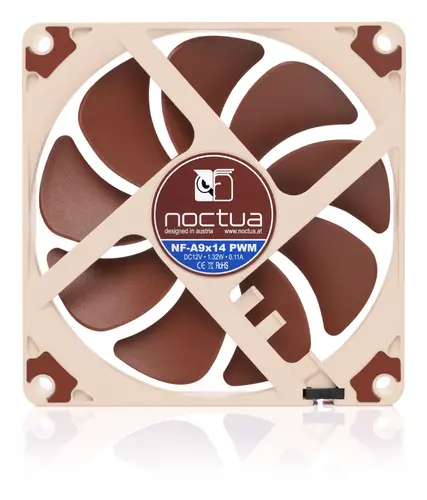 Noctua Вентилатор Fan 92x92x14mm NF-A9x14 PWM - image 2