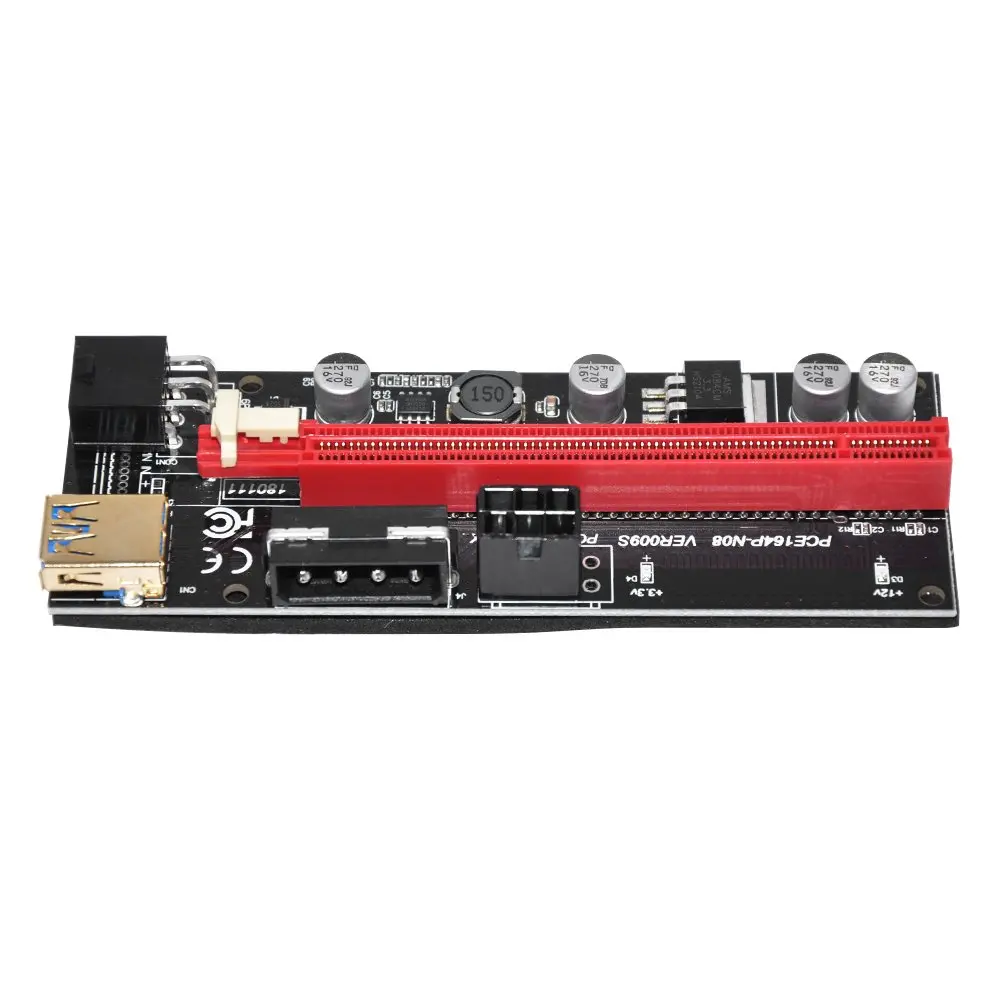 Makki Επέκταση Mining Riser PCI Express 1x σε 16x - 270uf - MAKKI-SR139-270 - image 5