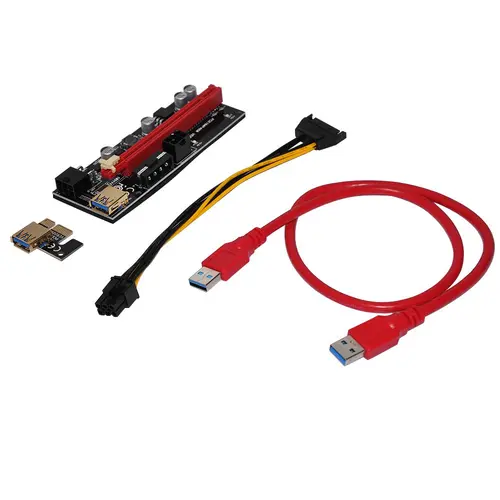 Makki Επέκταση Mining Riser PCI Express 1x σε 16x - 270uf - MAKKI-SR139-270 - 1