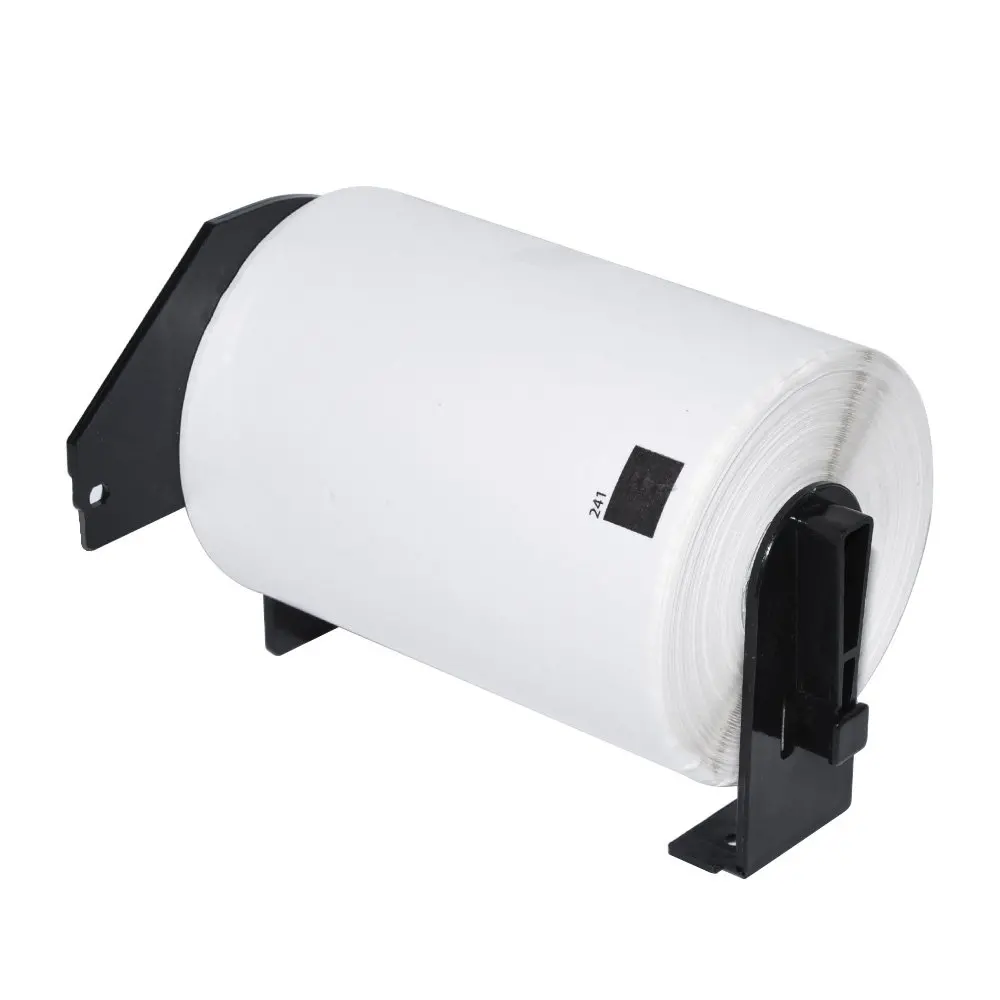 Makki etichete compatibile Brother DK-11241 - Etichetă mare de expediere, 102 x152 mm, 1 rolă x 200 etichete, Negru pe alb - MK-DK-11241