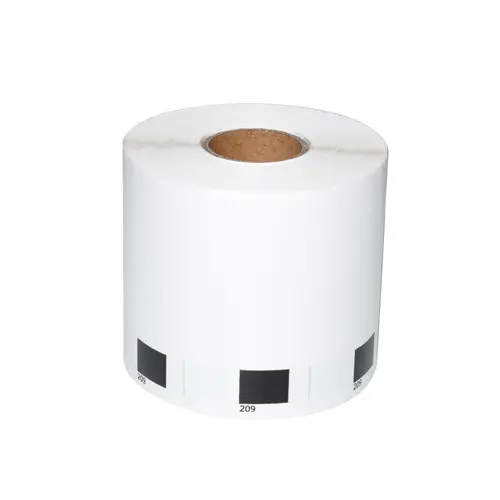 Makki etichete compatibile Brother DK-11209 DOAR RULOU - Etichete mici de hârtie pentru adrese, 29mmx62mm, 800 etichete pe rolă, Negru pe alb - 3