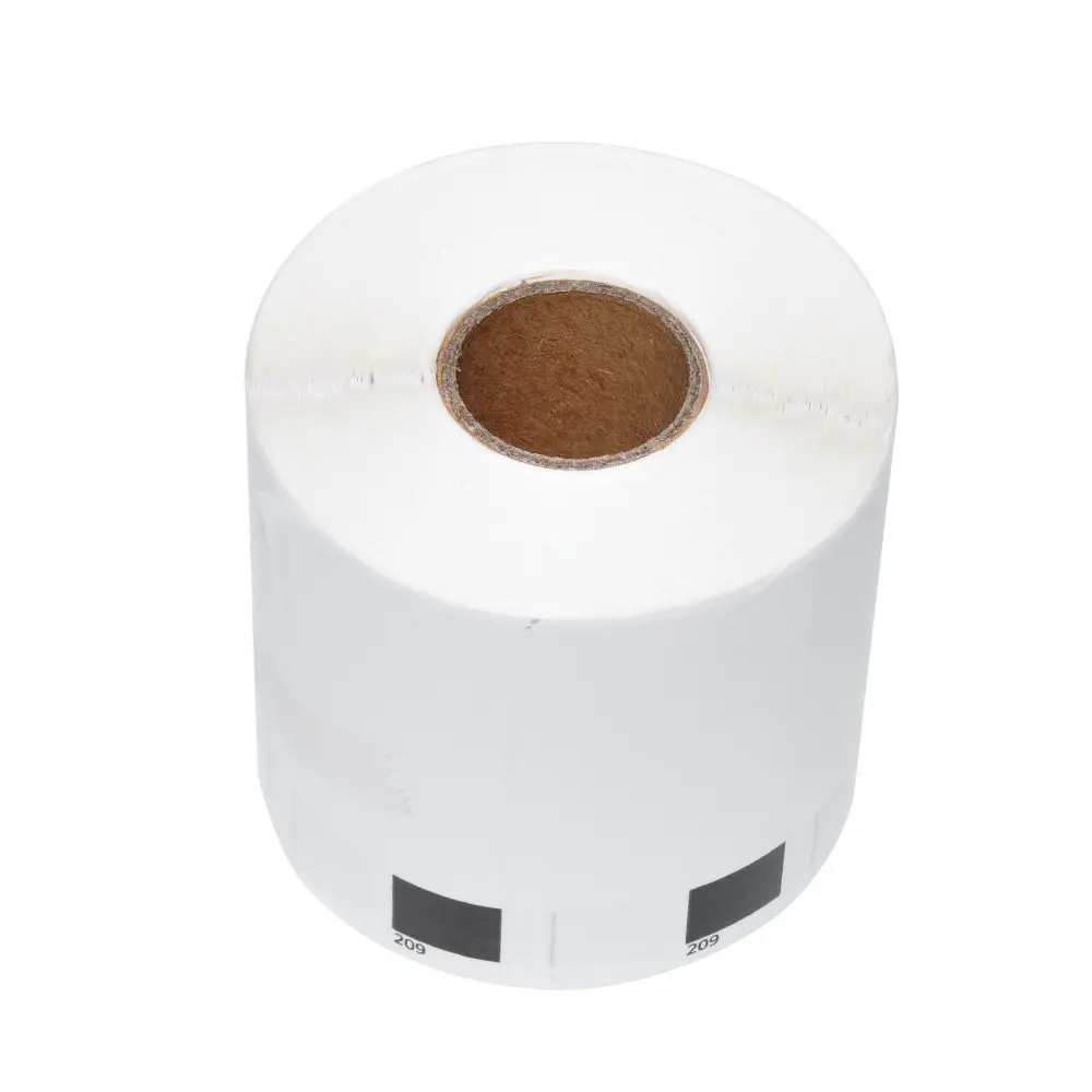 Makki etichete compatibile Brother DK-11209 DOAR RULOU - Etichete mici de hârtie pentru adrese, 29mmx62mm, 800 etichete pe rolă, Negru pe alb - image 4