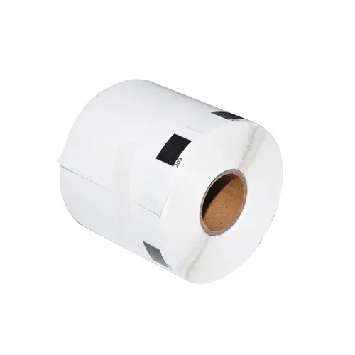 Makki etichete compatibile Brother DK-11209 DOAR RULOU - Etichete mici de hârtie pentru adrese, 29mmx62mm, 800 etichete pe rolă, Negru pe alb - 1