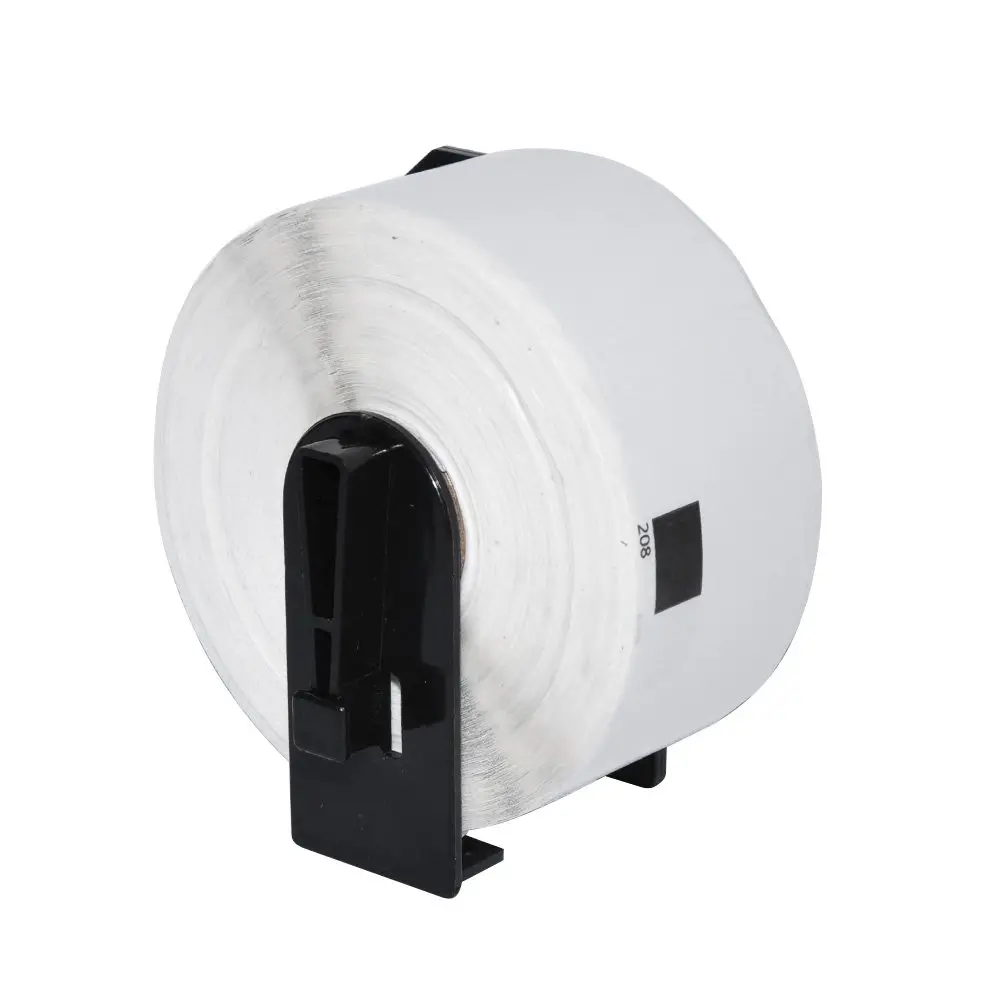 Makki συμβατές ετικέτες Brother DK-11208 - Μεγάλες χάρτινες ετικέτες διευθύνσεων, 38mmx90mm, 400 ετικέτες ανά ρολό, μαύρο σε λευκό - MK-DK-11208 - image 3