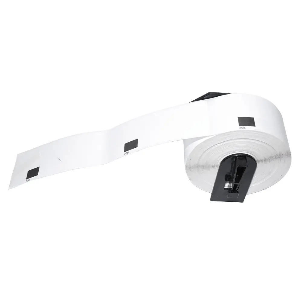 Makki etichete compatibile Brother DK-11208 - Etichete mari de hârtie pentru adrese, 38mmx90mm, 400 de etichete pe rolă, negru pe alb - MK-DK-11208 - image 5