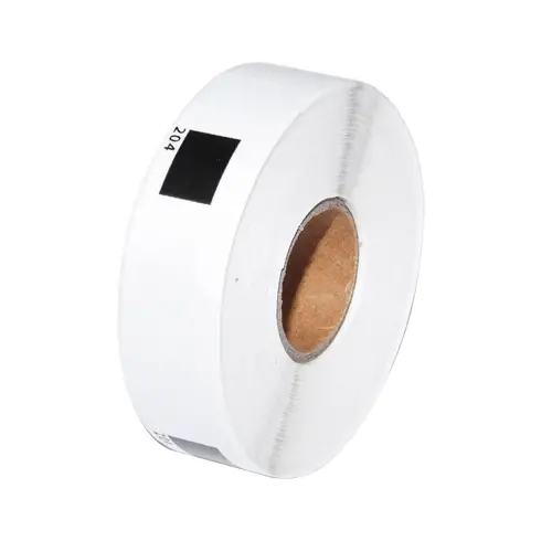 Makki συμβατές ετικέτες Brother DK-11204 ΜΟΝΟ ΡΟΛΟ - Ετικέτες γενικής χρήσης, 17mmx54mm, 400 ετικέτες ανά ρολό, μαύρο σε λευκό - MK-DK-11204-RO - 2