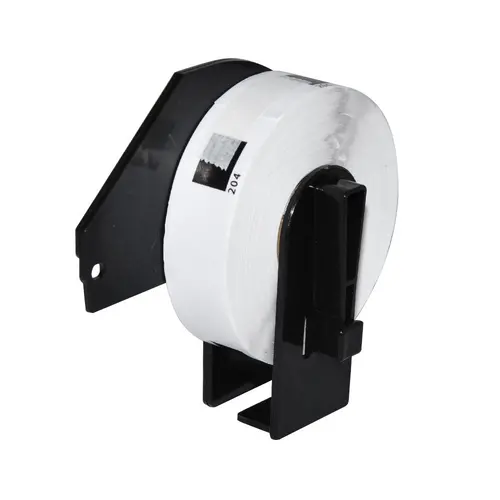 Makki etichete compatibile Brother DK-11204 - Etichete multifuncționale, 17mmx54mm, 400 de etichete pe rolă, negru pe alb - MK-DK-11204 - 4
