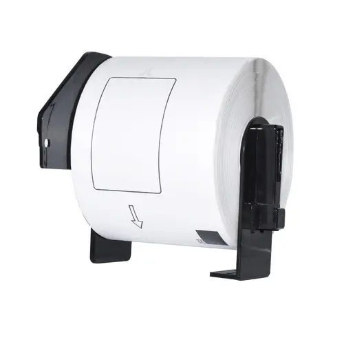 Makki etichete compatibile Brother DK-11202 - Etichete de expediere, 62mmx100mm, 300 de etichete pe rolă, negru pe alb - MK-DK-11202 - 4