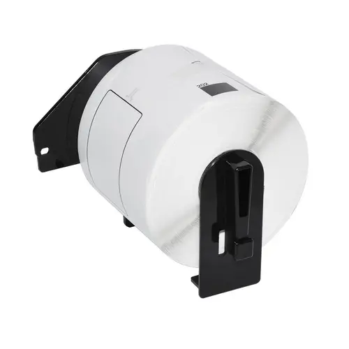 Makki συμβατές ετικέτες Brother DK-11202 - Ετικέτες αποστολής, 62mmx100mm, 300 ετικέτες ανά ρολό, μαύρο σε λευκό - MK-DK-11202 - 1