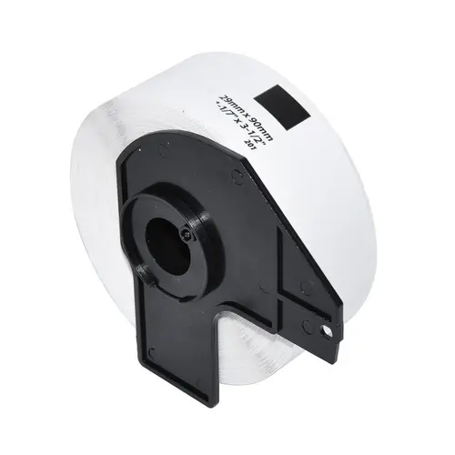 Makki etichete compatibile Brother DK-11201 - Rolă etichete standard pentru adrese, 29mmx90mm, 400 de etichete pe rolă, Negru pe alb - MK-DK-11201 - 2