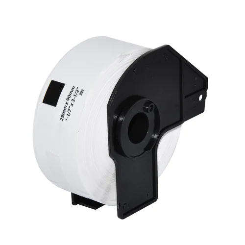 Makki съвместими етикети Brother DK-11201 - Roll Standard Address Labels, 29mmx90mm, 400 labels per roll, Black on White - MK-DK-11201 - image 3