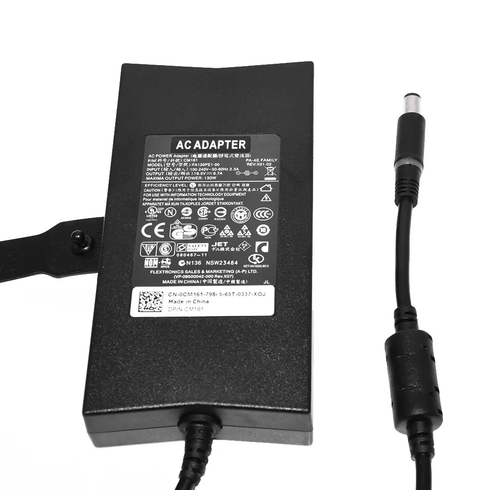 Makki зарядно за лаптоп Laptop Adapter DELL 19.5V 6.7A 130W 7.4x5.0mm - MAKKI-NA-DE-61 - image 6