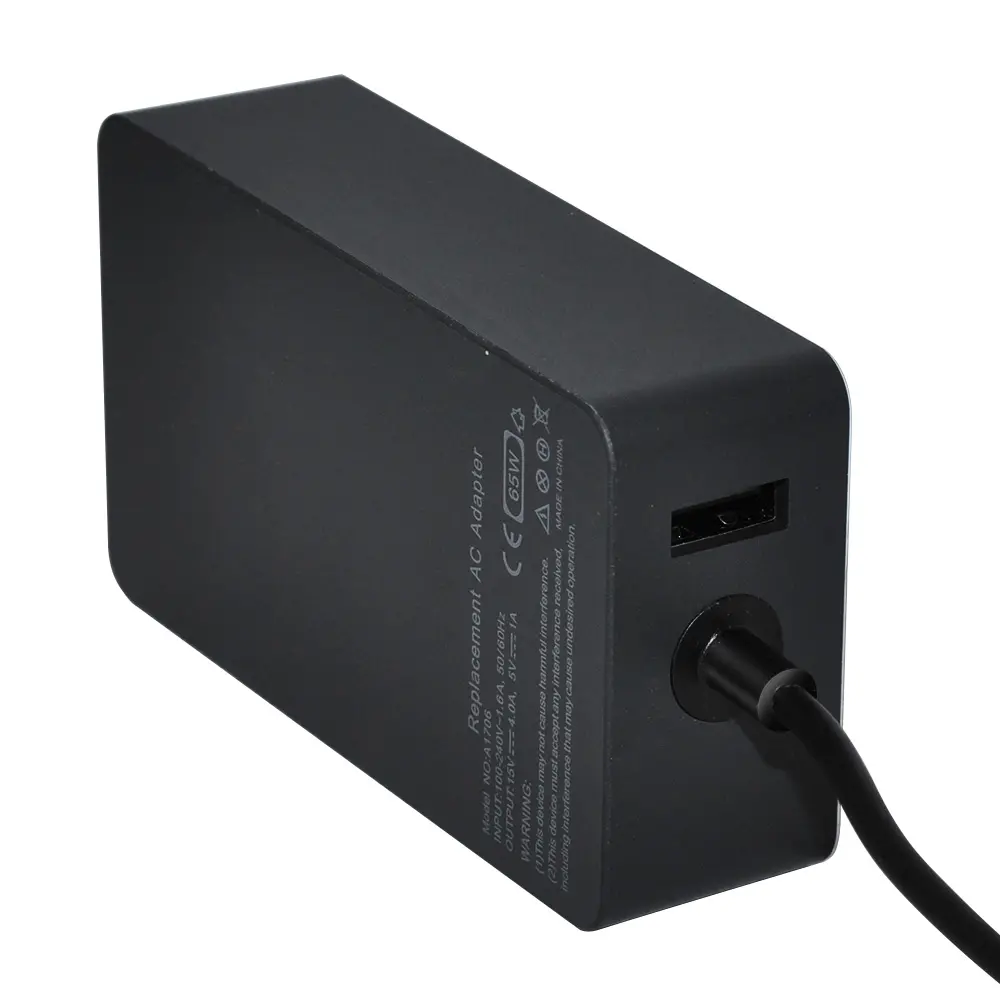 Makki зарядно за лаптоп заместител Laptop Adapter Microsoft Surface - 15V 4A 65W + USB 5V/1A - MAKKI-NA-MS-53 - image 3