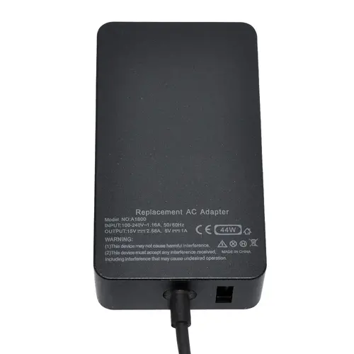 Makki зарядно за лаптоп заместител Laptop Adapter Microsoft Surface - 15V 2.58A 44W + USB 5V/1A - MAKKI-NA-MS-51 - 3