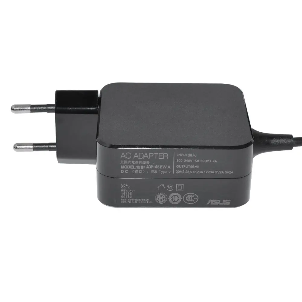 Makki оригинално зарядно за лаптоп Laptop Adapter Genuine ASUS ADP-45EW A - 45W Type-C - MAKKI-NA-AS-43 - image 4