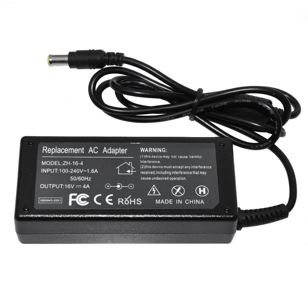 Makki зарядно за лаптоп заместител Laptop Adapter Sony - 16V 4A/3.75A 64W 6.5x4.4mm - MAKKI-NA-SO-24 - image 1