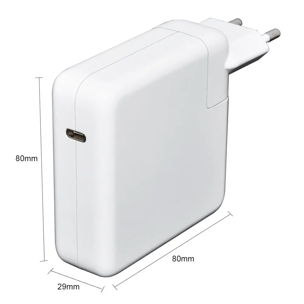Makki зарядно за лаптоп заместител Laptop Adapter Apple - 87W TYPE-C With USB-C Cable - MAKKI-NA-AP-38 - image 3