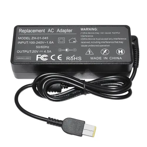 Makki зарядно за лаптоп заместител Laptop Adapter lenovo 20V 4.5A 90W Square with pin - MAKKI-NA-LE-15 - image 2