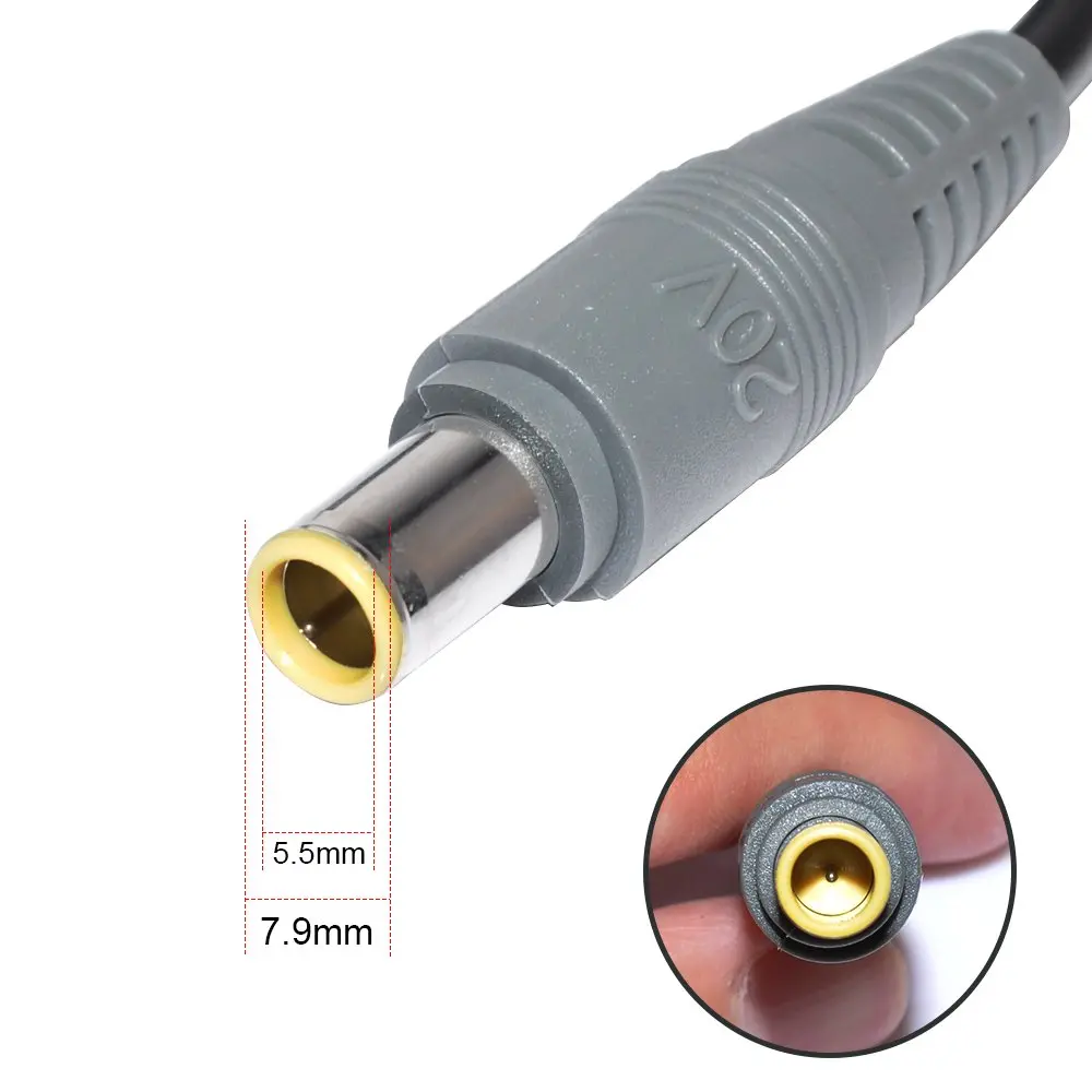 Makki зарядно за лаптоп заместител Laptop Adapter lenovo 20V 4.5A 90W 7.9x5.5mm - MAKKI-NA-LE-19 - image 1