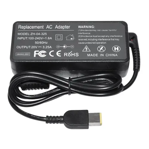 Makki зарядно за лаптоп заместител Laptop Adapter lenovo 20V 3.25A 65W Square with pin - MAKKI-NA-LE-16 - image 2