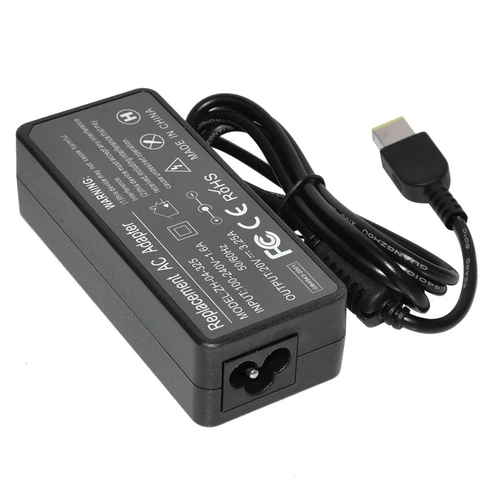 Makki зарядно за лаптоп заместител Laptop Adapter lenovo 20V 3.25A 65W Square with pin - MAKKI-NA-LE-16 - image 3