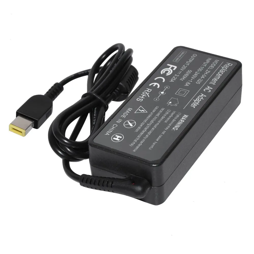 Makki зарядно за лаптоп заместител Laptop Adapter lenovo 20V 3.25A 65W Square with pin - MAKKI-NA-LE-16 - image 4