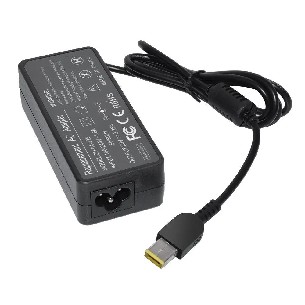 Makki зарядно за лаптоп заместител Laptop Adapter lenovo 20V 3.25A 65W Square with pin - MAKKI-NA-LE-16 - image 5