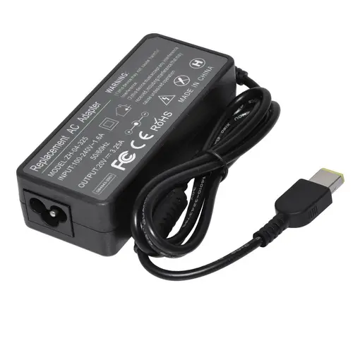 Makki încărcător laptop de schimb, adaptor Lenovo 20V 3.25A 65W pătrat cu pin - MAKKI-NA-LE-16 - 1
