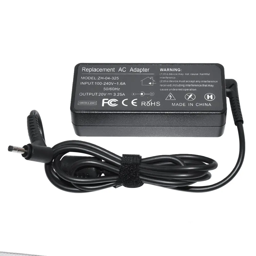 Makki зарядно за лаптоп заместител Laptop Adapter lenovo 20V 3.25A 65W 4.0x1.7mm bullet - MAKKI-NA-LE-23 - image 2