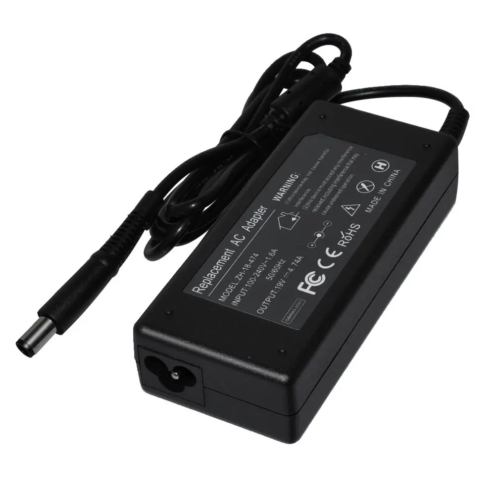 Φορτιστής για laptop, Makki MAKKI-NA-H-07, αντικατάστασης, 19V 4.74A 90W 7.4x5.0mm – συμβατός με HP