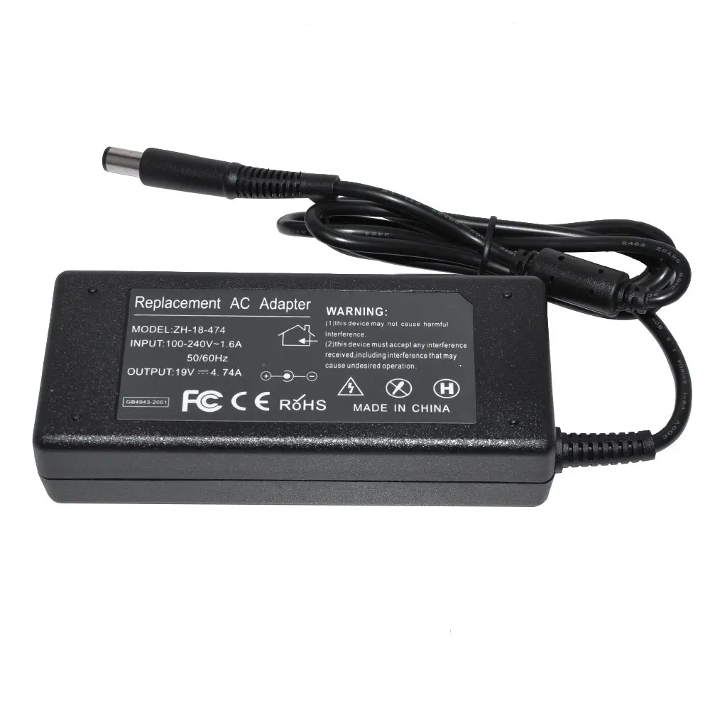 Makki φορτιστής για laptop αντικατάστασης, Laptop Adapter HP 19V 4.74A 90W 7.4x5.0mm - MAKKI-NA-H-07 - image 2