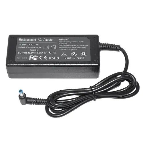 Makki зарядно за лаптоп заместител Laptop Adapter HP 19.5V 3.33A 65W 4.5x3.0mm blue - MAKKI-NA-H-09 - image 2