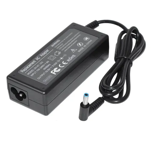 Makki încărcător pentru laptop de înlocuire, Adaptor laptop HP 19.5V 3.33A 65W 4.5x3.0mm albastru - MAKKI-NA-H-09 - 1