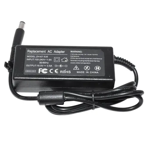 Makki зарядно за лаптоп заместител Laptop Adapter HP 18.5V 3.5A 65W 7.4x5.0mm - MAKKI-NA-H-10 - image 2