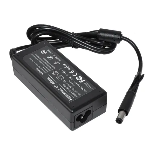 Încărcător pentru laptop, Makki MAKKI-NA-H-10, de înlocuire, 18.5V 3.5A 65W 7.4x5.0mm – compatibil cu HP - 1