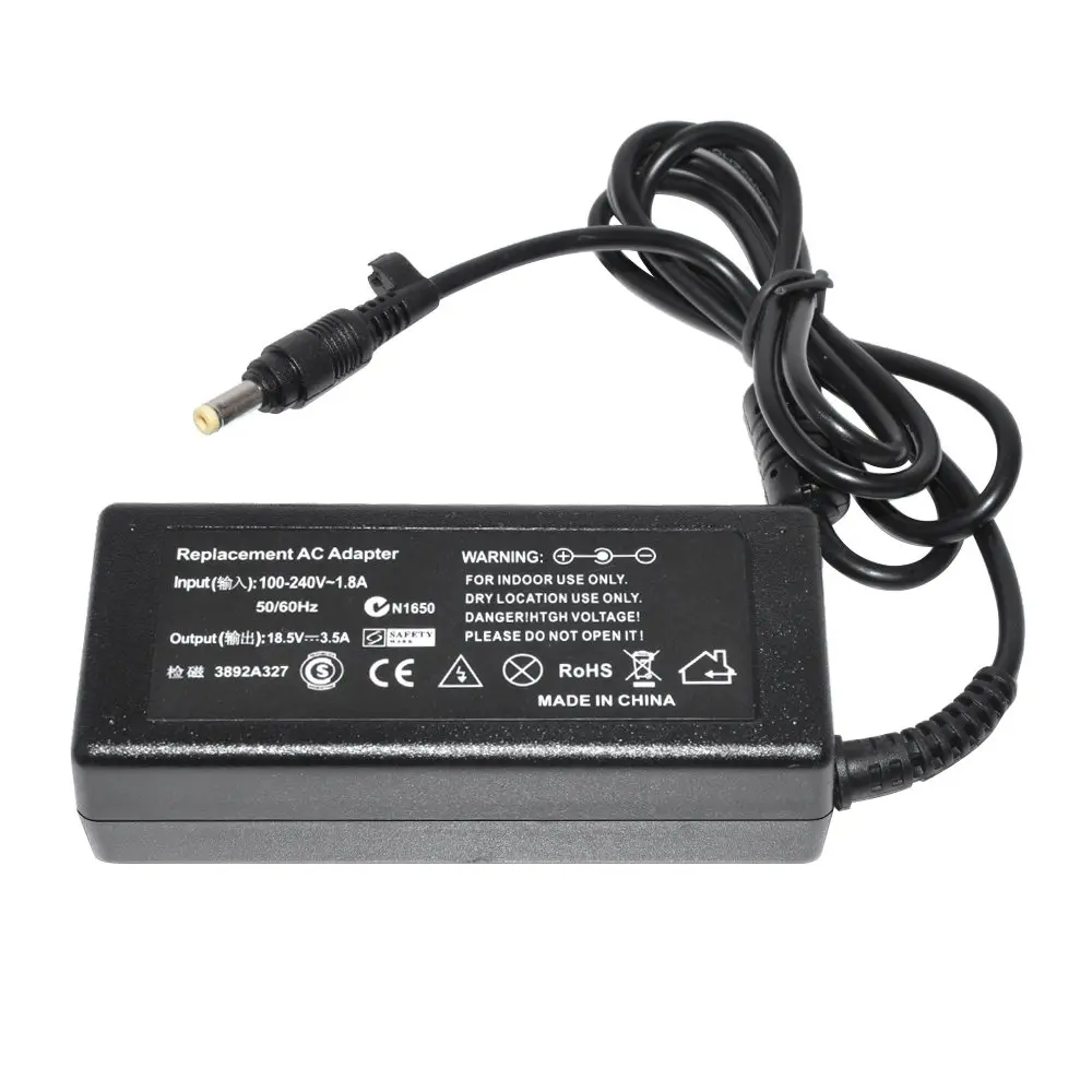 Makki зарядно за лаптоп заместител Laptop Adapter HP 18.5V 3.5A 65W 4.8x1.7mm - MAKKI-NA-H-11 - image 2