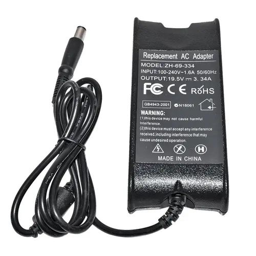 Makki зарядно за лаптоп заместител Laptop Adapter DELL 19.5V 3.34A 65W 7.4x5.0mm - MAKKI-NA-DE-13 - image 2