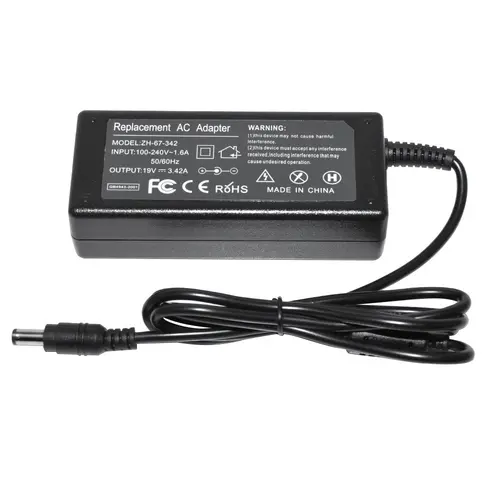 Makki зарядно за лаптоп заместител Laptop Adapter ASUS/Toshiba 19V 3.42A 65W 5.5x2.5mm - MAKKI-NA-AS-05 - image 2