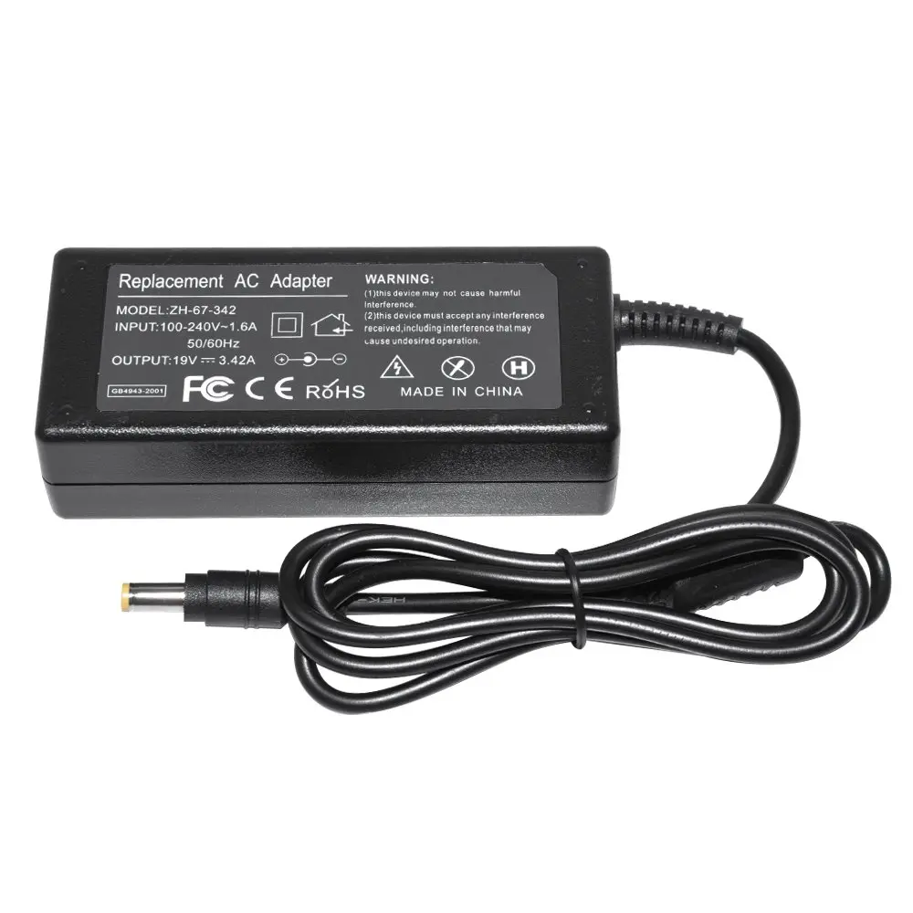 Makki зарядно за лаптоп заместител Laptop Adapter ACER 19V 3.42A 65W 5.5x1.7mm - MAKKI-NA-AC-01 - image 2