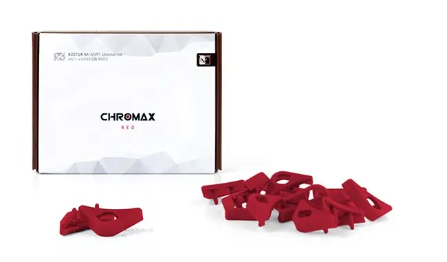 Noctua Επιθέματα ανεμιστήρα 16τμχ NA-SAVP1 chromax.red - image 1