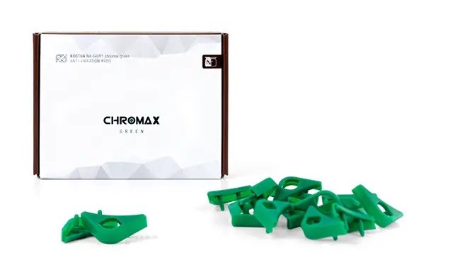 Noctua Αντικραδασμικά pads ανεμιστήρα 16 τεμ. NA-SAVP1 chromax.green - image 1