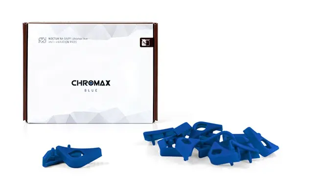 Noctua Pad-uri antivibrații pentru ventilator 16 buc. NA-SAVP1 chromax.blue - image 1