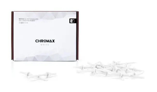 Noctua Αντικραδασμικά ανεμιστήρα Slics 20τμχ - NA-SAV2 chromax white - image 1