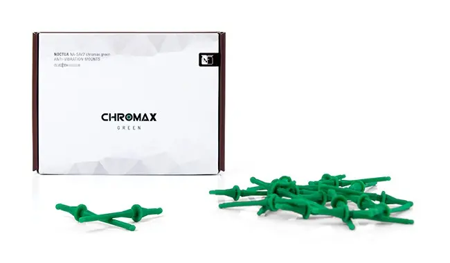 Noctua Elemente antivibrații pentru ventilator Slics 20buc - NA-SAV2 chromax green - image 1
