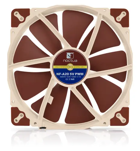 Noctua вентилатор Fan 200x200x30mm 5V NF-A20-5V-PWM - image 2