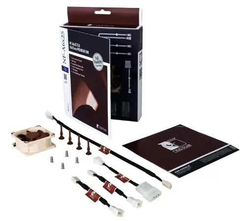 Noctua Вентилатор Fan 60x60x25mm 3000/2400/1600rpm NF-A6x25 FLX - image 3